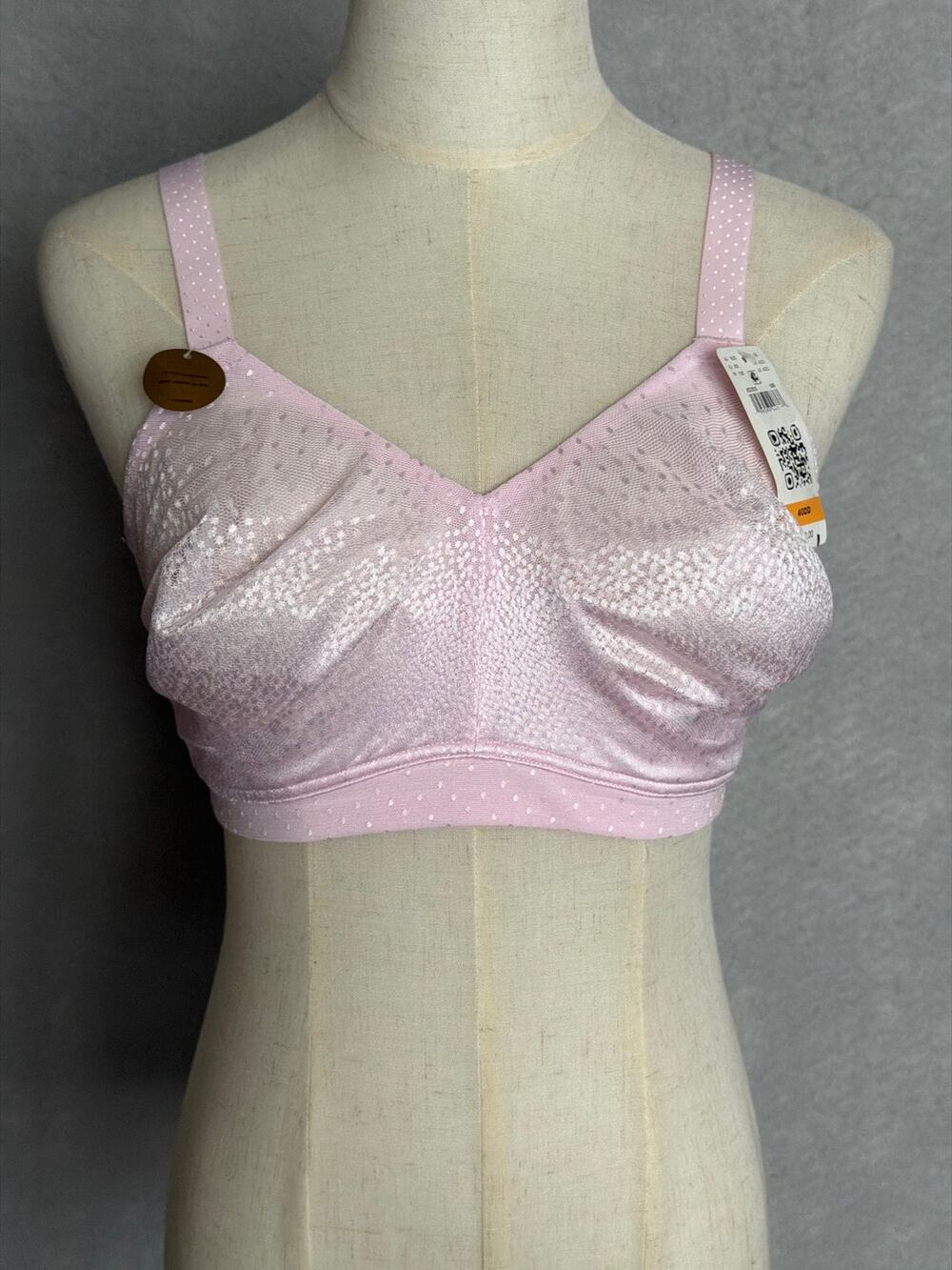 Wacoal Back Appeal Bra Wireless in Pink Women's 40DD NEW